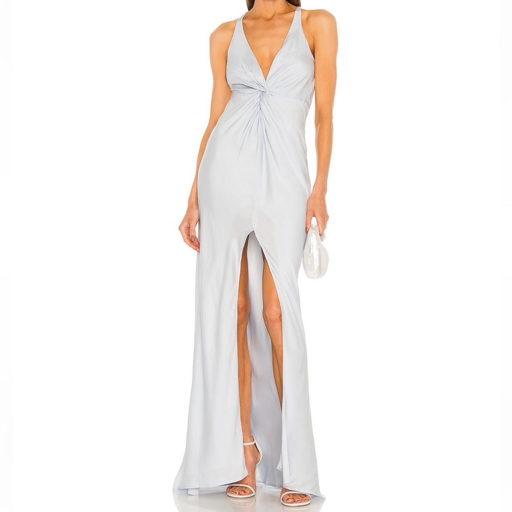 Lovers & Friends Xael Gown in Ice Blue